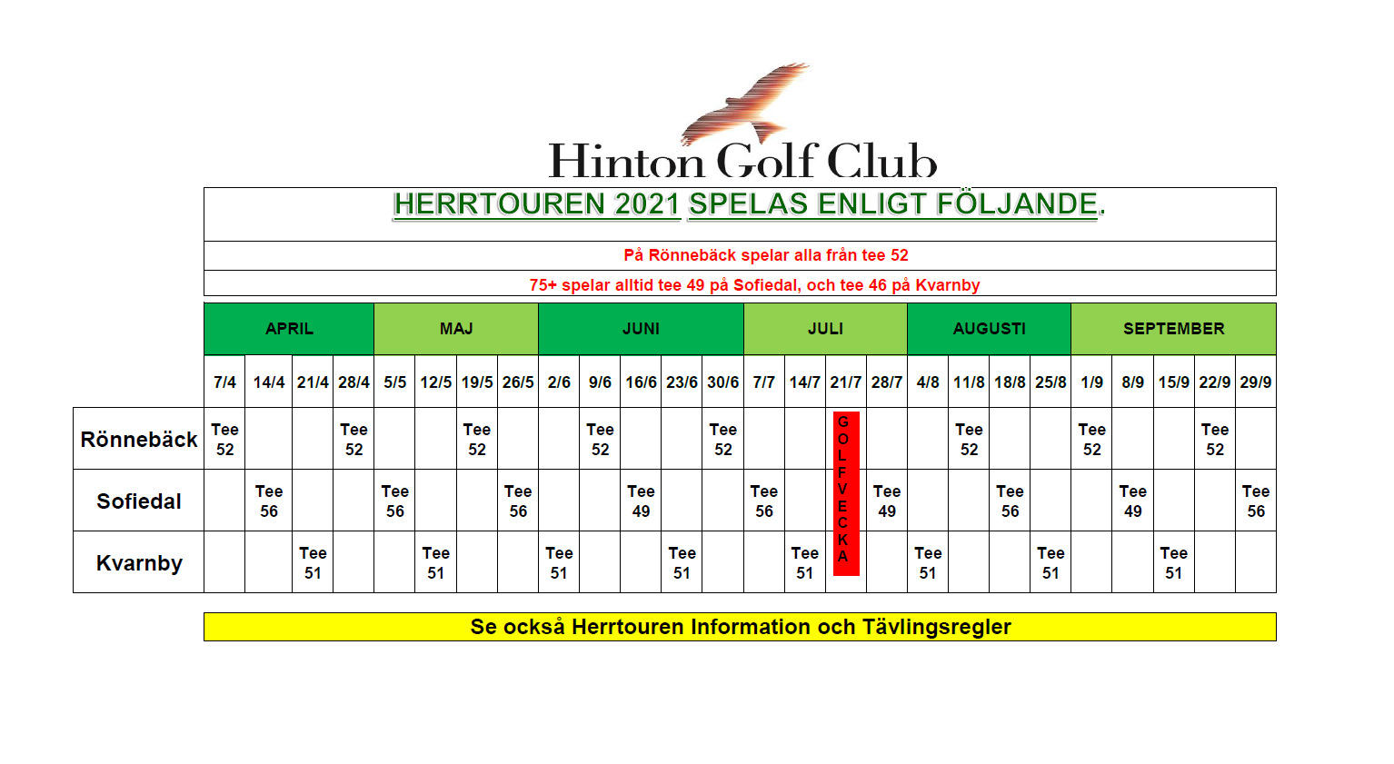 spelschema herrtour 2021